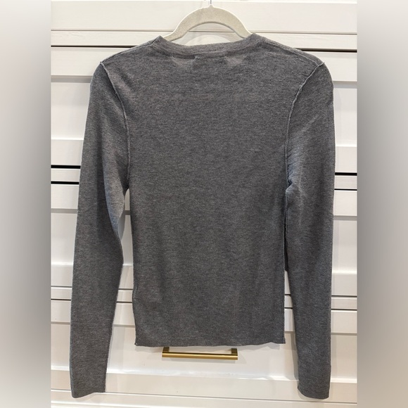 Zara Women’s Grey extra fine Knit Top - Picture 6 of 7